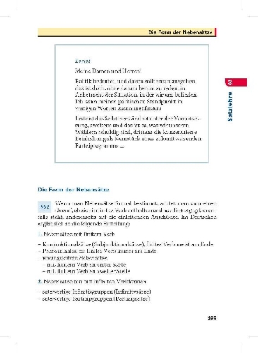 Buchcover und Innenansicht für das Buch: Schulduden Grammatik