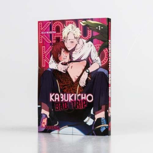 Buchcover und Innenansicht für das Buch: KABUKICHO BAD TRIP
