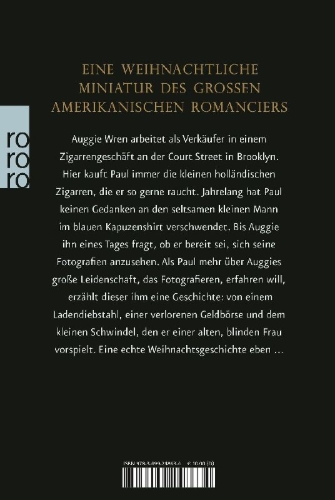 Buchcover und Innenansicht für das Buch: Auggie Wrens Weihnachtsgeschichte