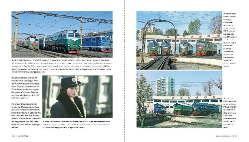 Buchcover und Innenansicht für das Buch: Reiseabenteuer Nordkorea