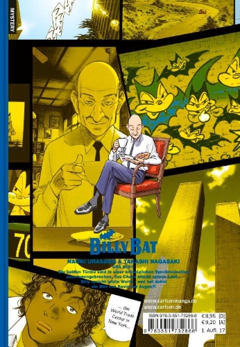 Buchcover und Innenansicht für das Buch: Billy Bat