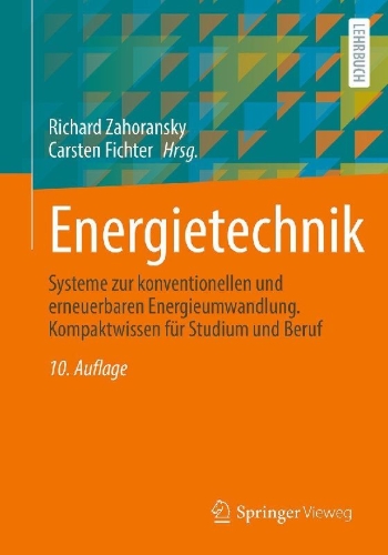 Buchcover und Innenansicht für das Buch: Energietechnik