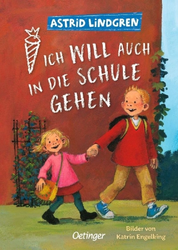 Buchcover und Innenansicht für das Buch: Jag vill också gå i skolan