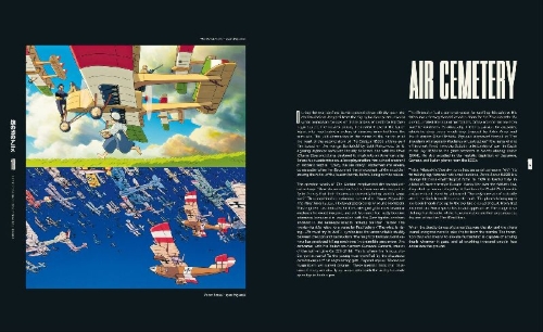 Buchcover und Innenansicht für das Buch: Au pays de merveilles.Trésors de l'animation japonaise.