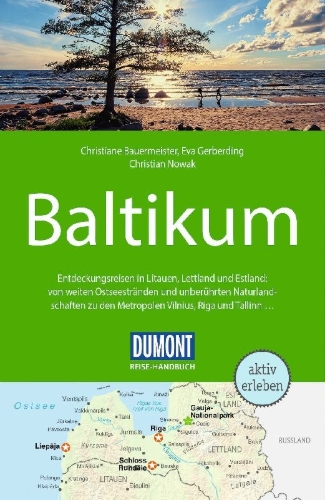 Buchcover und Innenansicht für das Buch: DUMONT Reise-Handbuch Reiseführer Baltikum