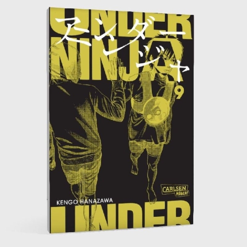 Buchcover und Innenansicht für das Buch: Under Ninja