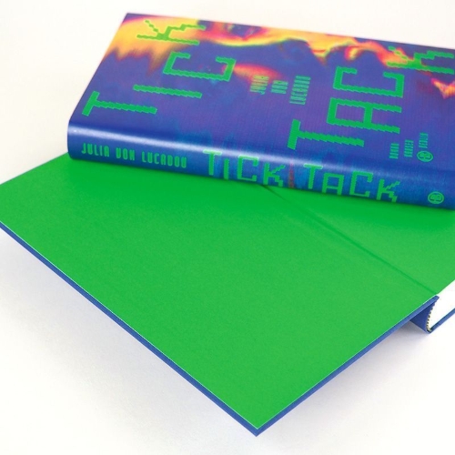 Buchcover und Innenansicht für das Buch: Tick Tack