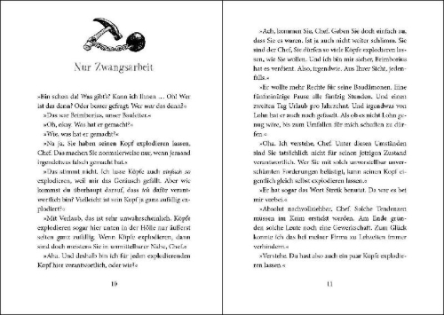 Buchcover und Innenansicht für das Buch: Luzifer junior (Band 13) - Ein Direktor dreht durch