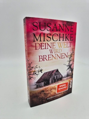 Buchcover und Innenansicht für das Buch: Deine Welt wird brennen