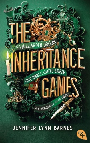 Buchcover und Innenansicht für das Buch: The Inheritance Games #1