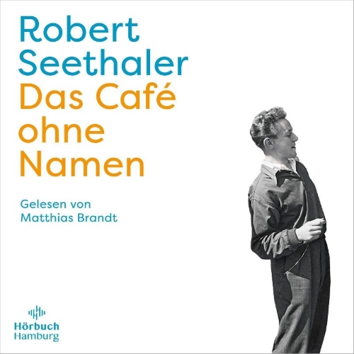 Buchcover und Innenansicht für das Buch: Das Café ohne Namen