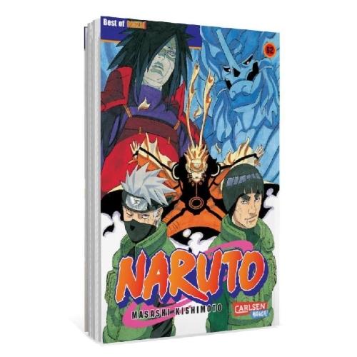 Buchcover und Innenansicht für das Buch: Naruto