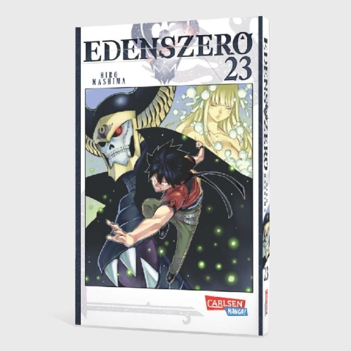 Buchcover und Innenansicht für das Buch: Edens Zero