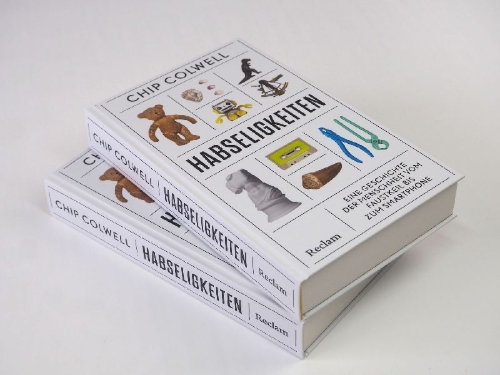 Buchcover und Innenansicht für das Buch: So Much Stuff. How Humans Discovered Tools, Invented Meaning, and Made More of Everything