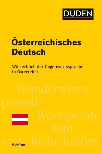 Buchcover und Innenansicht für das Buch: Österreichisches Deutsch