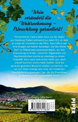 Buchcover und Innenansicht für das Buch: Rieslingmord