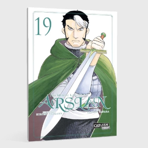 Buchcover und Innenansicht für das Buch: Arslan Senki