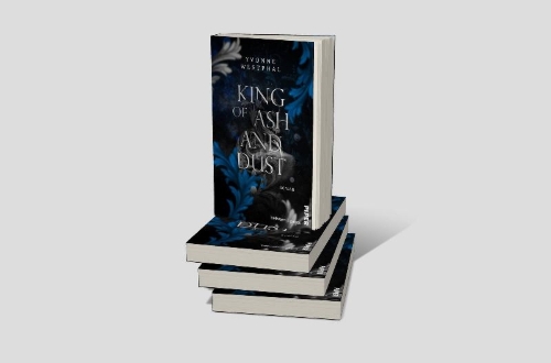 Buchcover und Innenansicht für das Buch: King of Ash and Dust