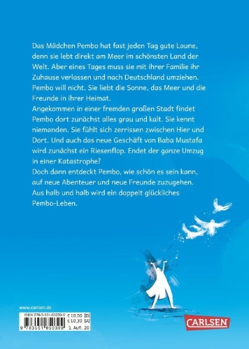 Buchcover und Innenansicht für das Buch: Pembo - Halb und halb macht doppelt glücklich!