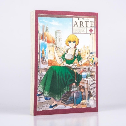 Buchcover und Innenansicht für das Buch: Arte
