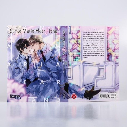 Buchcover und Innenansicht für das Buch: Santa Maria Heartland