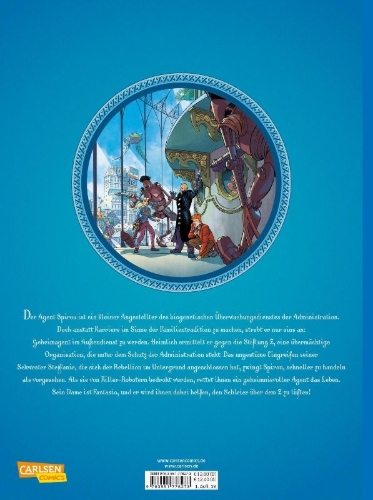 Buchcover und Innenansicht für das Buch: Foundation Z