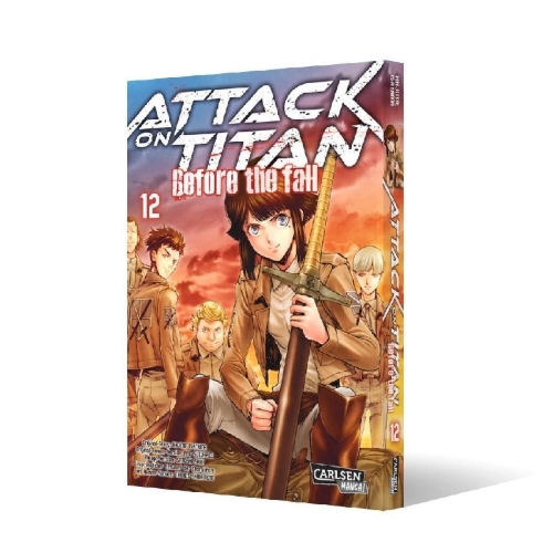 Buchcover und Innenansicht für das Buch: Shingeki no Kyojin - Before the Fall