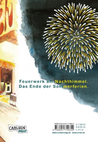Buchcover und Innenansicht für das Buch: Ao no Flag