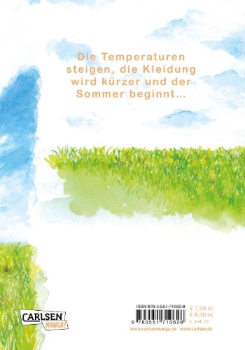 Buchcover und Innenansicht für das Buch: Ao no Flag