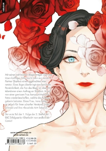 Buchcover und Innenansicht für das Buch: Sherlock