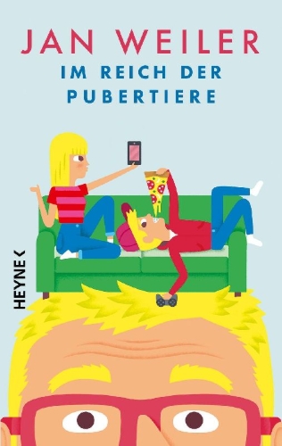 Buchcover und Innenansicht für das Buch: Im Reich der Pubertiere