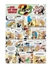 Buchcover und Innenansicht für das Buch: Mortadelo y Filemon: La caja de diez cerrojos