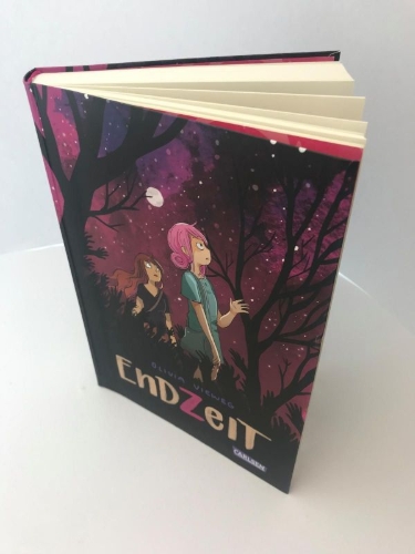 Buchcover und Innenansicht für das Buch: Endzeit