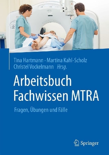 Buchcover und Innenansicht für das Buch: Arbeitsbuch Fachwissen MTRA