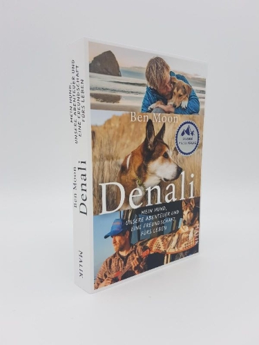 Buchcover und Innenansicht für das Buch: Denali: A Man, a Dog, and the Friendship of a Lifetime