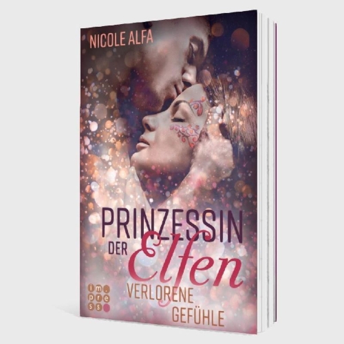 Buchcover und Innenansicht für das Buch: Prinzessin der Elfen 5: Verlorene Gefühle
