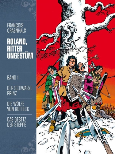Buchcover und Innenansicht für das Buch: Roland, Ritter Ungestüm 1