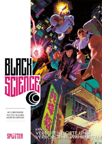 Buchcover und Innenansicht für das Buch: Black Science