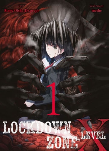 Buchcover und Innenansicht für das Buch: Lockdown Zone Level X 01
