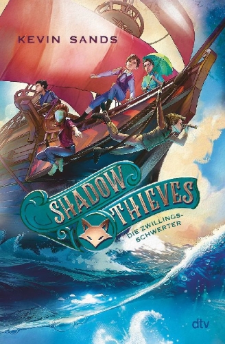 Buchcover und Innenansicht für das Buch: Thieves of Shadow