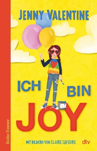 Buchcover und Innenansicht für das Buch: A Girl called Joy