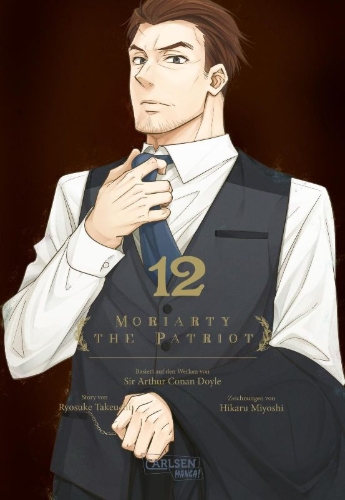 Buchcover und Innenansicht für das Buch: Yuukoku no Moriarty