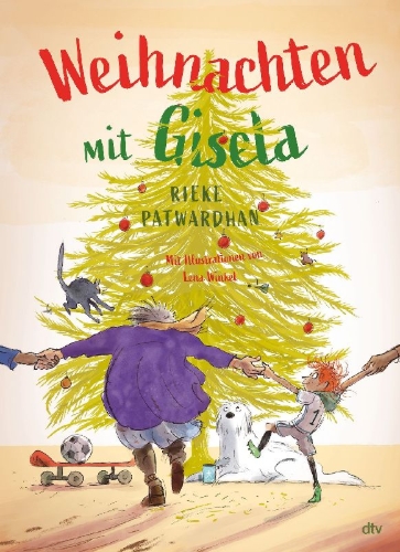 Buchcover und Innenansicht für das Buch: Weihnachten mit Gisela