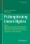 Buchcover und Innenansicht für das Buch: Prüfungstraining Lineare Algebra