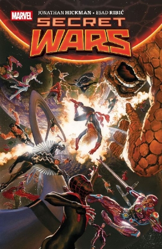 Buchcover und Innenansicht für das Buch: Secret Wars (2015)