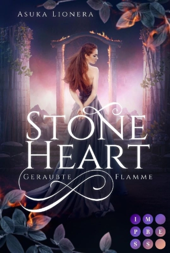 Buchcover und Innenansicht für das Buch: Stoneheart 1: Geraubte Flamme