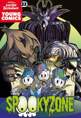 Buchcover und Innenansicht für das Buch: Lustiges Taschenbuch Young Comics 22