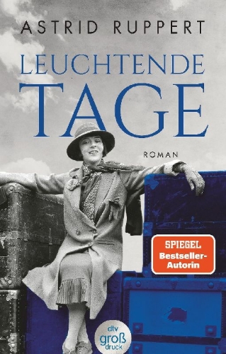 Buchcover und Innenansicht für das Buch: Leuchtende Tage