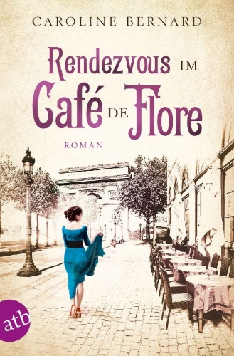 Buchcover und Innenansicht für das Buch: Rendezvous im Café de Flore