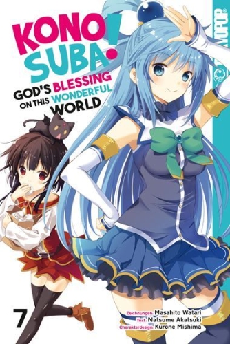 Buchcover und Innenansicht für das Buch: Konosuba! God's Blessing On This Wonderful World! 07
